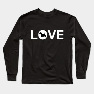 Cool Schnauzer Dog Love Design Long Sleeve T-Shirt